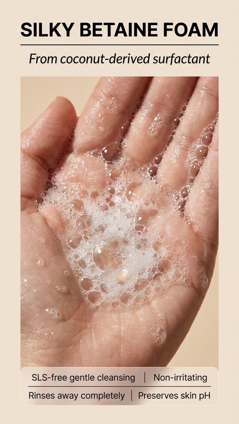 Silky Clean - Cleansing Gel with Hyaluronic Acid + Aloe + Panthenol - Skin Mission